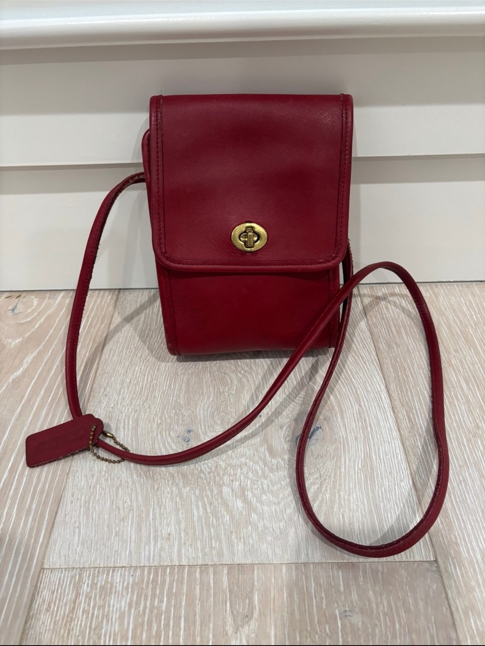 Coach Vintage Leather Scooter Bag #9893